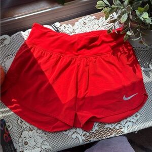 Nike Women's Red Running Shorts